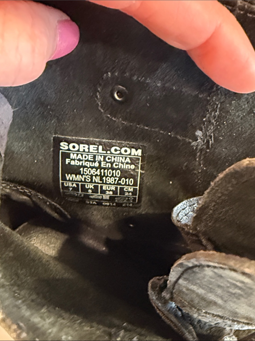 Sorel Joan of Artic Leather Wedge Boots - Picture 8 of 8